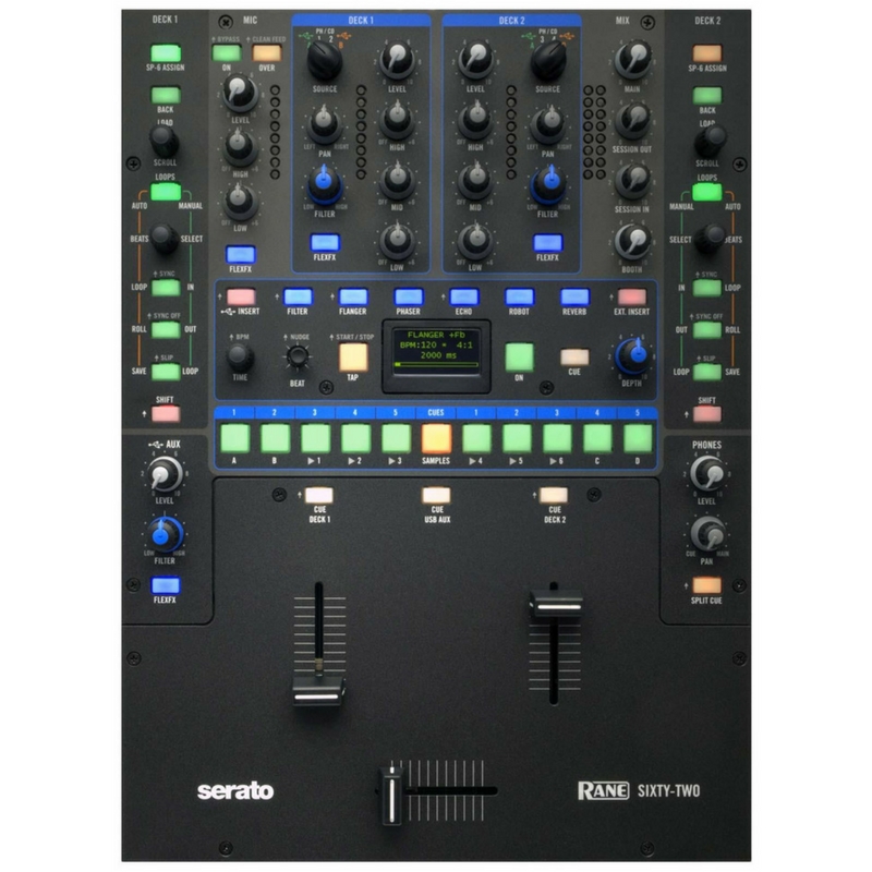 Rane 62 Hire Ponsonby Sound Hire Serato DJ Mixer Ponsonby Sound Hire
